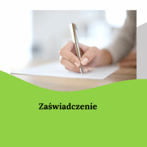 Zaświadczenie